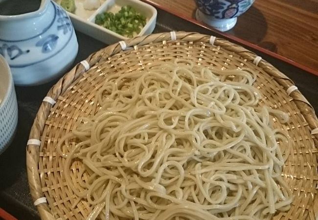 きれいなお蕎麦