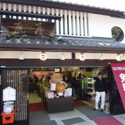 東大寺の参道にあるお土産物やさんです。