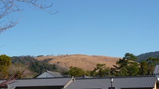 東大寺から散歩道が続いています。