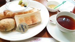 開放感のあるレストラン