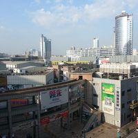 ホテルの南西側