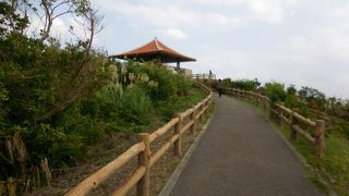 ２つの海を一望出来るビュースポット