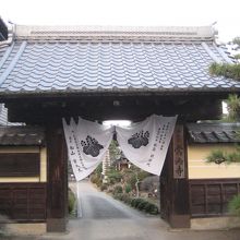 犬山城から移築された門
