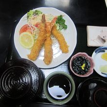 海老フライ定食
