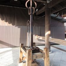 弁慶が使っていたと言われる錫杖