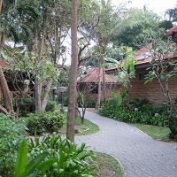 １コテージは２ルームに分かれてコネクテング可能(家族連向)