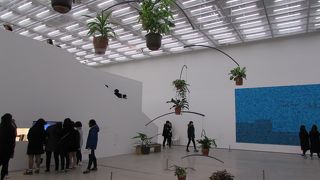 解放感たっぷりの美術館