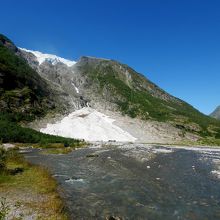 近くのSuppelle氷河