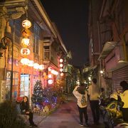 台南の街歩きの華やかスポット