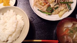 野菜チャンプルー定食