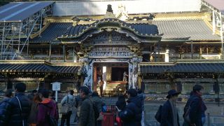 日光東照宮で重要な正門