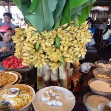 バナナも取って食べられます