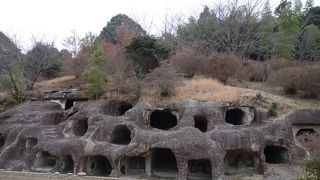 国道から見える珍しい風景