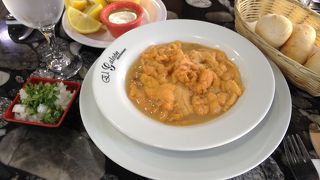 サンチアゴ ガイドさんおすすめのシーフードレストラン