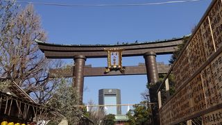 1月4日はまだ賑やかな八幡宮でした。