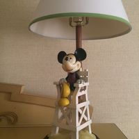 ミッキーのルームスタンドがかわいいです