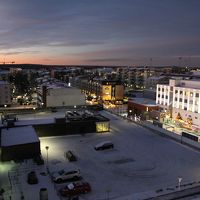 窓らの眺め　朝８時ころ