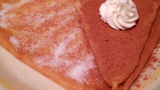 クレープやガレットが大変美味しい