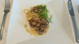 景色を見ながらランチ