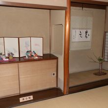 ＜奥座敷＞です。