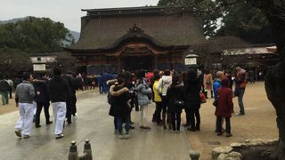 今年も本殿で祈祷