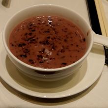 小豆のデザート