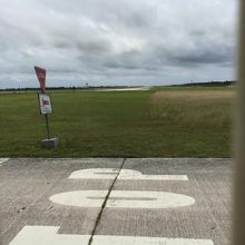 離陸待機中のRAC?DH-1?機。