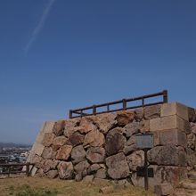途中までは城跡