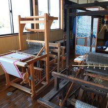 織機の展示