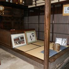 住宅内は江戸情緒あふれています。