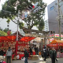 堀川戎周りの風景です。