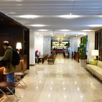 ロビーとフロントです。