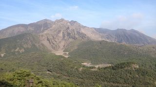 桜島とともに反対側の錦江湾も綺麗