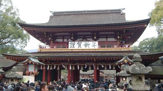 立派な楼門です