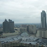 部屋からの眺望はちょっとイマイチかな
