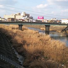 益田川の景色