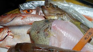 新鮮な魚と雰囲気の良い店内