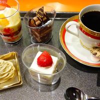 朝食時のケーキです。