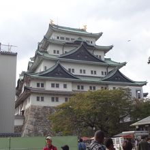 立派なお城です。