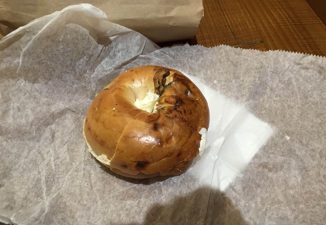 地元の人に人気のベーグル屋さん