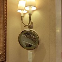 照明も鏡も何もかもゴージャス