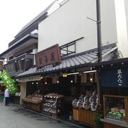 参道の煎餅屋