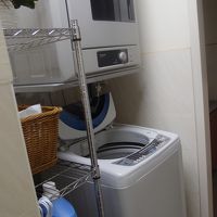 ランドリーコーナー　自由に利用出来る　日本語の説明あり洗剤有