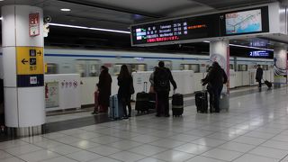 電車が入るときに聞いてみると