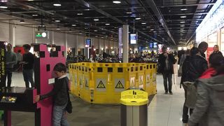 ターミナルGはとても小さい