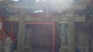 八坂神社境内に鎮座されている末社