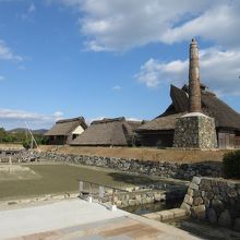 塩に加工する為の施設