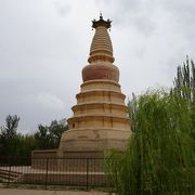 鳩摩羅什ゆかりの仏塔