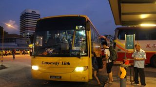 ジョホバル行きのバス