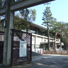 閑静な地にある武道センター